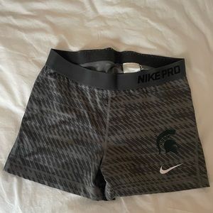 Nike Michigan State Spandex